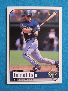 UPPER DECK Baseball ~ TRADING CARD 1999 ~ Mark LORETTA, Milwaukee Brewers #104 - Picture 1 of 2