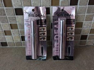 LOT OF 2 L’OREAL PARIS PARADISE BIG DEAL VOLUMIZING BLACK 0.33OZ MASCARA OT-26 - Picture 1 of 6
