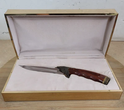 Cuchillo Bowie Kershaw Edición Limitada Flying American Bald Eagle Modelo 4060 Foto 1 de 4