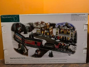 DEPT 56 52710 Village Express Electric Train Set Dampflok Spur HO 0 - Bild 1 von 24