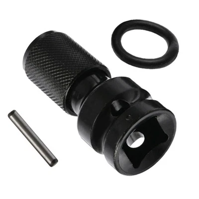 Nero Avvitatore 1/2 Guida 1/4 Esagonale Trapano Mandrino Presa Corrente Tools - Immagine 1 di 4