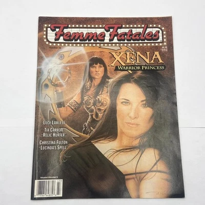 Femme Fatales Magazine 1999 October 22 Xena Warrior Princess - Vol. 8 No. 6 - Image 1 of 3
