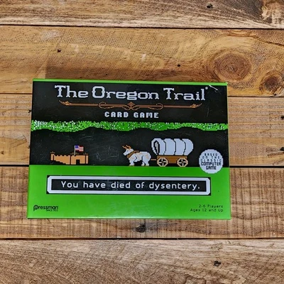 The Oregon Trail Card Game by Pressman. Used, Excellent Condition - Image 1 of 2