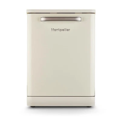 Montpellier MAB1353DC - Crema 13 Ajustes de Lugar Lavavajillas Retro - Energía A+ - Imagen 1 de 4