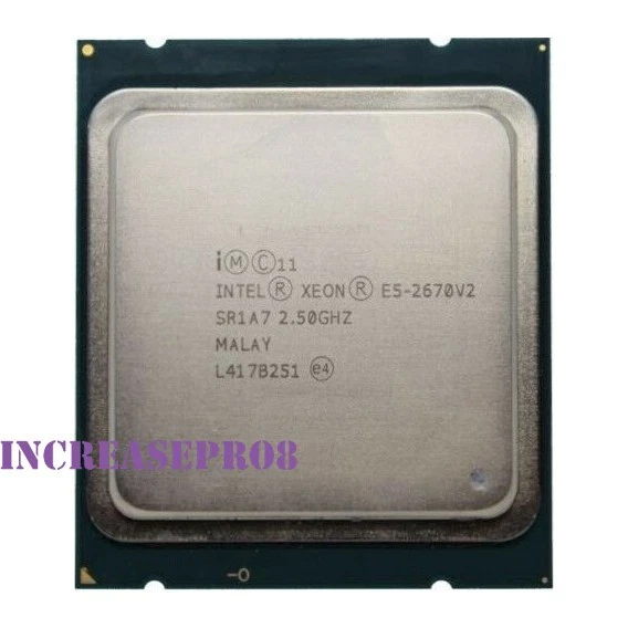 Intel Xeon E5-2620 V2 E5-2630 V2 E5-2670 V2 E5-2640 V2 E5-2650 V2 LGA 2011 CPU - Image 1 of 1