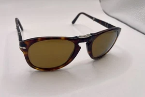 PERSOL 714 Original PO0714 54-21 Havana Sonnenbrille Klappgestell TEILE / REPARATUR - Bild 1 von 14
