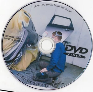 Learn To Spray Paint Your car Instructional DVD - Picture 1 of 1