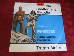 7" 45rpm OST MARTIN BÖTTCHER Winnetou Old Shatterhand Melodie / Tramp Melodie - Picture 1 of 1