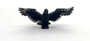 1980 Pewter Eagle Figurine Spoontiques PP509 Made in USA Small Black Etched - Imagen 1 de 4