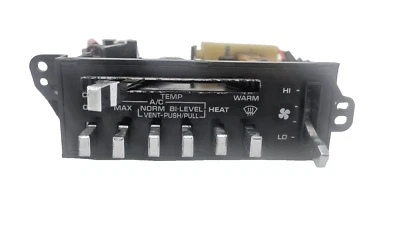 1982-1993 Dodge Ram Van B250 Panel Truck AC Heater Climate Control OEM *CHROME - Image 1 of 4