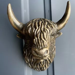 Highland Cow Door Knocker - Picture 1 of 8
