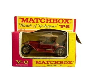 Vintage Lesney Matchbox Y-8 Models of Yesteryear 1914 STUTZ with Original Box - Picture 1 of 11