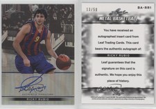 2012-13 Leaf Metal Holo /50 Ricky Rubio #BA-RR1 Auto