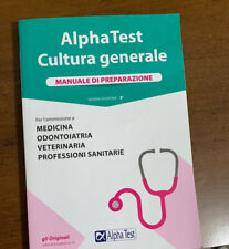 Alpha test, manuale di preparazione cultura generale