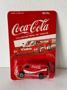 1988 Coca Cola Die-Cast Metall Spielzeug Fahrzeuge - Coca Cola rot Lieferwagen - Bild 1 von 5