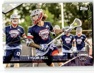 2022 Topps Premier Lacrosse League - Tyson Bell #83 (RC) - Picture 1 of 2