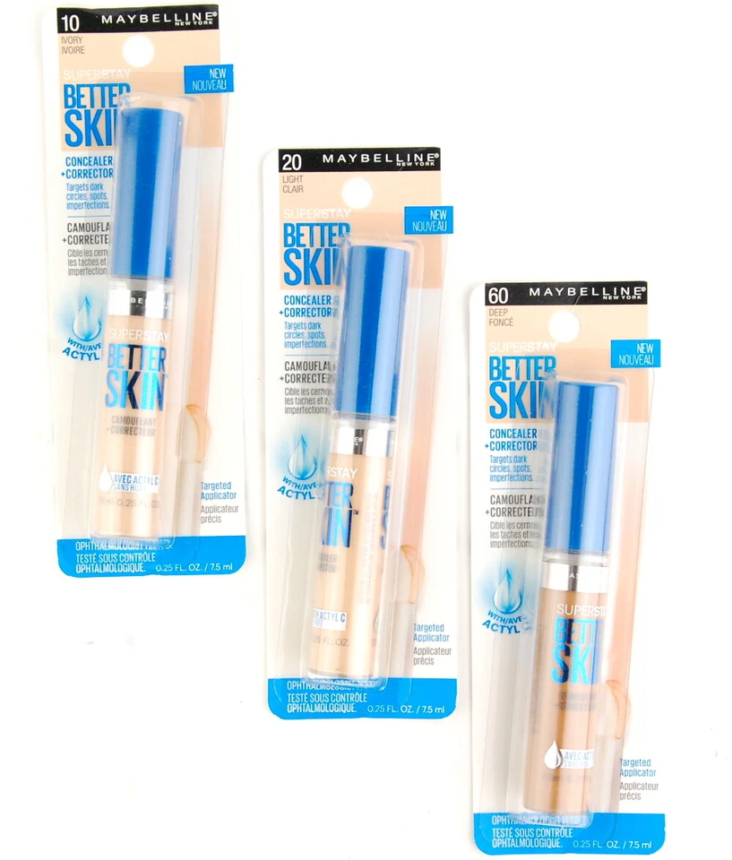 (1) Corrector de piel Maybelline Superstay Better + Corrector ~ Elige el tono Foto 1 de 4