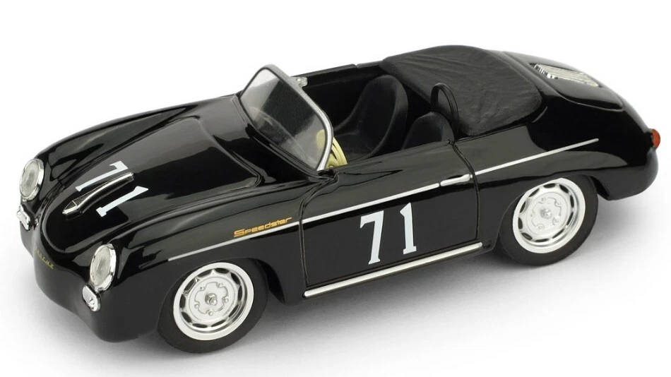 Brumm PORSCHE 356 SPEEDSTER N.71 RIVERSIDE 1959 STEVE MC QUEEN 1:43 - Immagine 1 di 1