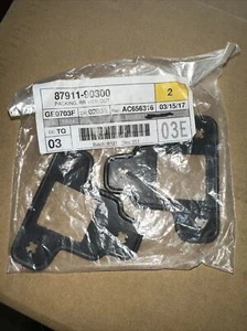 2-Genuine Toyota PACKING, REAR VIEW OUTSIDE MIRROR STAY 87911-90300 Qty-2 - Picture 1 of 1