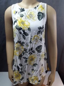 Womens sz S Gypsies & Moondust Lace Floral Sleeveless Blouse Shirt Nwts 18l33cb2 - Picture 1 of 6