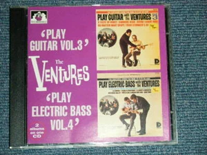 VENTURES C5HCD-655 CD PLAY GUITAR VOL.3 ELECTRIC BASS VOL.4 Ship from Japan - Foto 1 di 5