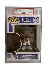 Graded PSA 8.5 NBA Sports Funko Pop! Kevin Durant #33 Golden State Warriors