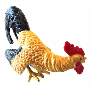 KLIMA K848  Miniature statuette en porcelaine - COQ FOWL - Picture 1 of 3