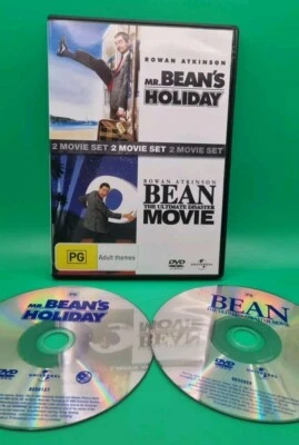 Mr Bean's Holiday / Bean-The Ultimate Disaster Movie (DVD, 2007) Region 2,4 - Image 1 of 3