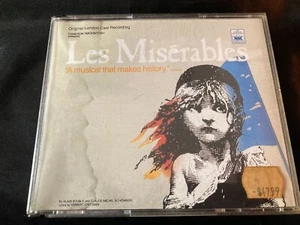 CD: 2 CDS LES MISERABLES FIRST NIGHT RECORDS 30 SEP 1985 FIRST PERFORMANCE - Picture 1 of 7