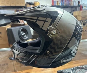 Casco todoterreno HJC Cl-X7 gris/negro talla pequeña - Imagen 1 de 7
