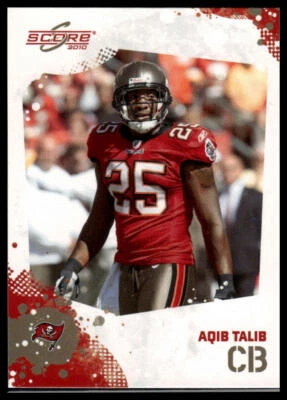 2010 Score #274 Aqib Talib - Image 1 of 2