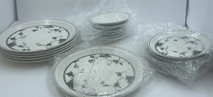 Juego de 6 platos de postre KELCRAFT BY NORITAKE Irlanda Ivy Lane, 6 cenas, 5 ensaladas, 6 - Imagen 1 de 9