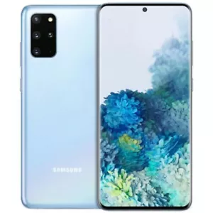 Samsung Galaxy S20+ Plus SM-G985F/DS 128GB Dual Sim Cloud Blue Smartphone - Bild 1 von 5