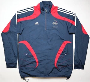 FRANCE 2007/2008 TRAINING PLAYER ISSUE FOOTBALL SOCCER TRACK JACKET ADIDAS MEN L - Picture 1 of 18