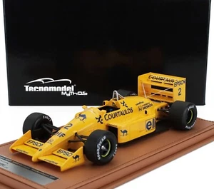 Tecnomodel LOTUS F1 100T CAMEL HONDA GERMAN GP 1988 NAKAJIMA #2 LE40 1/18 New - Picture 1 of 3