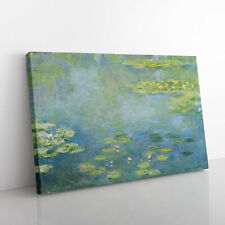 Water Lilies Lily Pond Vol.28 By Claude Monet Canvas Wall Art Print Framed Decor