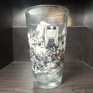Star Wars Rogue One Alamo Drafthouse Mondo Pint Glass 2016 AT AT Troopers Andor - Picture 1 of 7