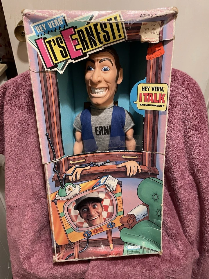 Muñeca Kenner 29310 Hey Vern Its Talking Ernest Foto 1 de 4
