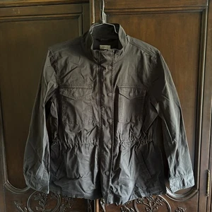 Style & Co anthrazitgraue Utility Jacke Größe L - Bild 1 von 7