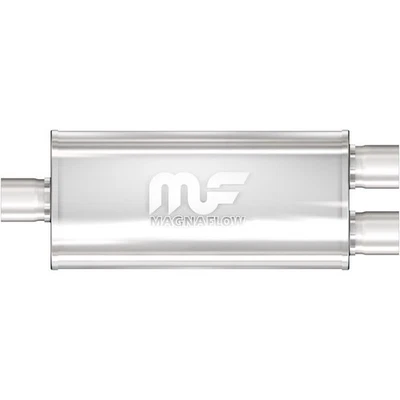 MagnaFlow 12388 5x8 Inch Oval Center/Dual Stainless Muffler - Image 1 of 4