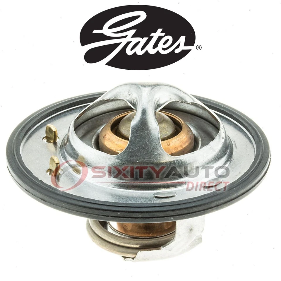 Gates Rear Coolant Thermostat for 2007-2017 Chevrolet Silverado 3500 HD 6.6L kk - Изображение 1 из 4