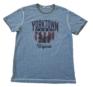 Yorktown Virginia Colony American Revolution Camp David Blue T-Shirt Men Large - Picture 1 of 6