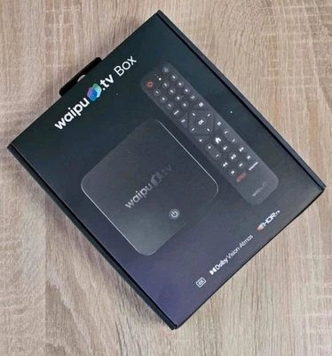 WAIPU.TV Streaming Box mit Fernbedienung (OHNE TV-ABO!) - Original versiegelt! - Bild 1 von 2
