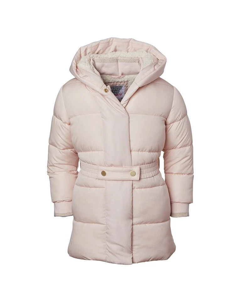 Chaqueta acolchada forrada de lana Sherpa Kensie Girl Foto 1 de 1