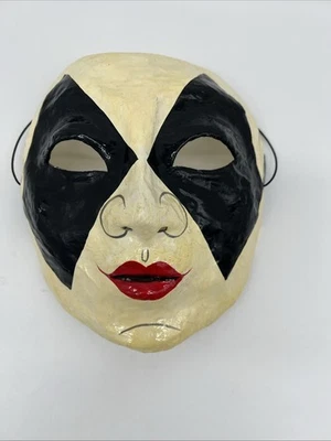 Vintage Handmade Mardi Gras/ Halloween Cosplay Mask  By Masque Arrayed - Image 1 of 4