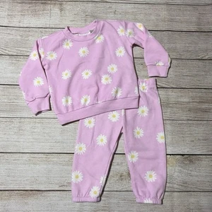 Children’s Place Baby Girl Daisy 2 Piece Outfit Size 18-24 Months. NWT! Pink - Picture 1 of 7