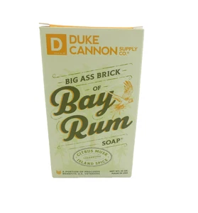 Ron Duke Cannon Bay barra grande de jabón 10 oz (almizcle cítrico/especia de isla) nuevo - Imagen 1 de 2