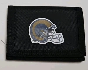 NFL St. Louis Rams Nylon Tri-Fold Wallet, NEW - Picture 1 of 5