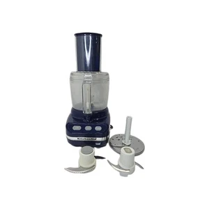 Kitchen Aid Little Ultra Power Food Processor Model KFP350 BU Blue W/Blades - Picture 1 of 19
