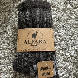 NEW Go Walk Alpaka Socks Alpaca Thermal Wool. Size 5-8 One Pairs - Picture 1 of 3